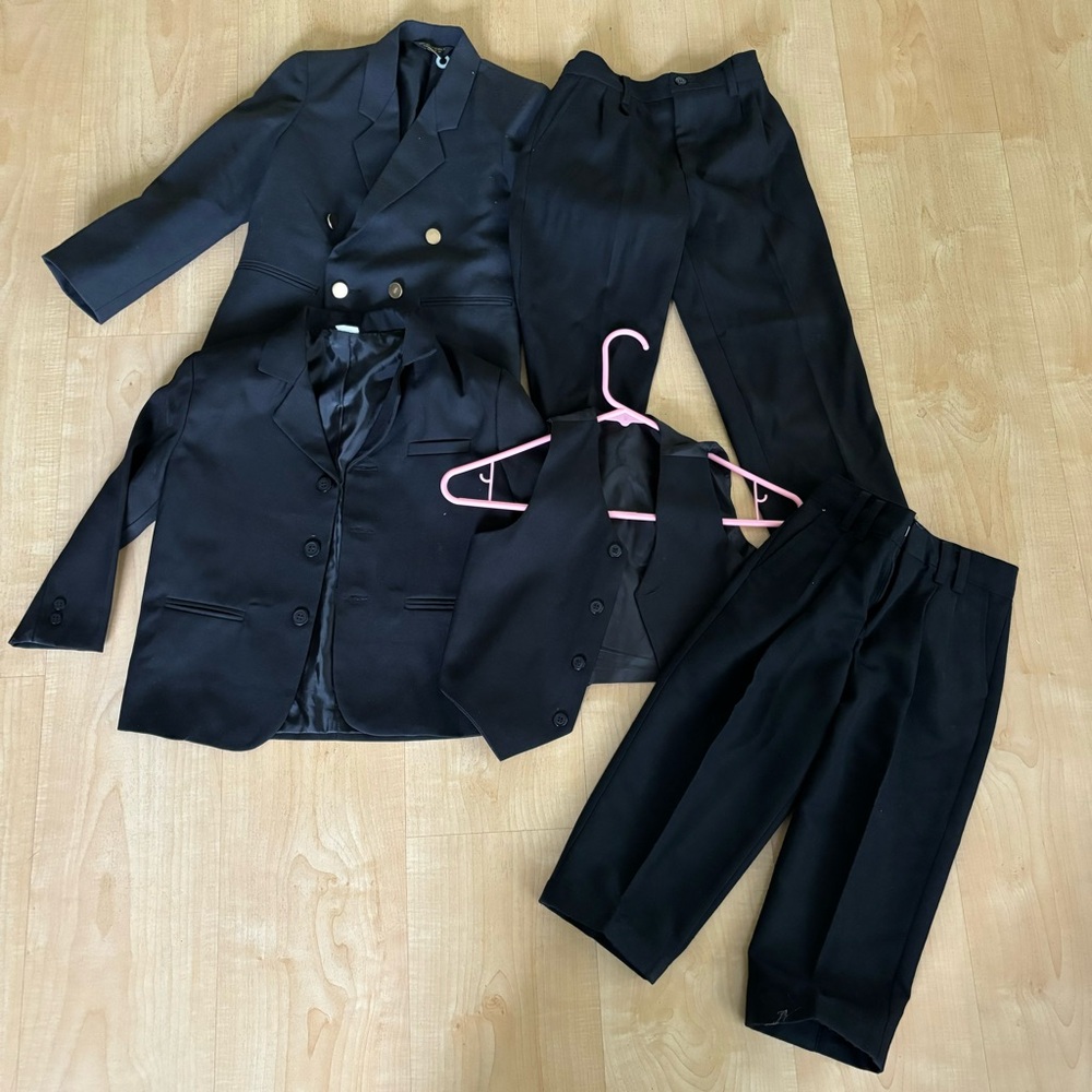 Bundle of 2 Boys Suit Sets